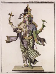 Ardhanarishvara, aus 